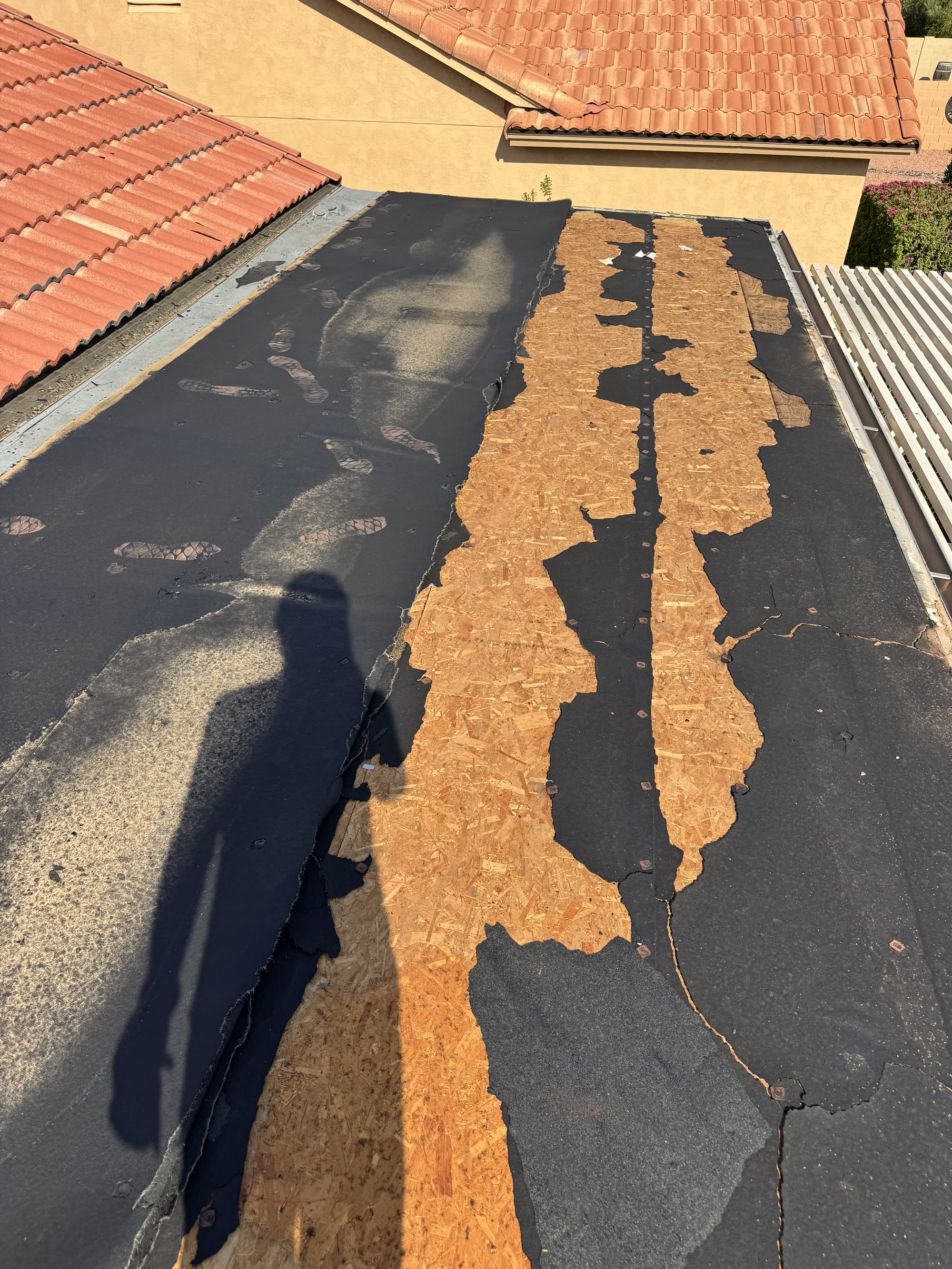 Stucco repair detail on an Arizona home